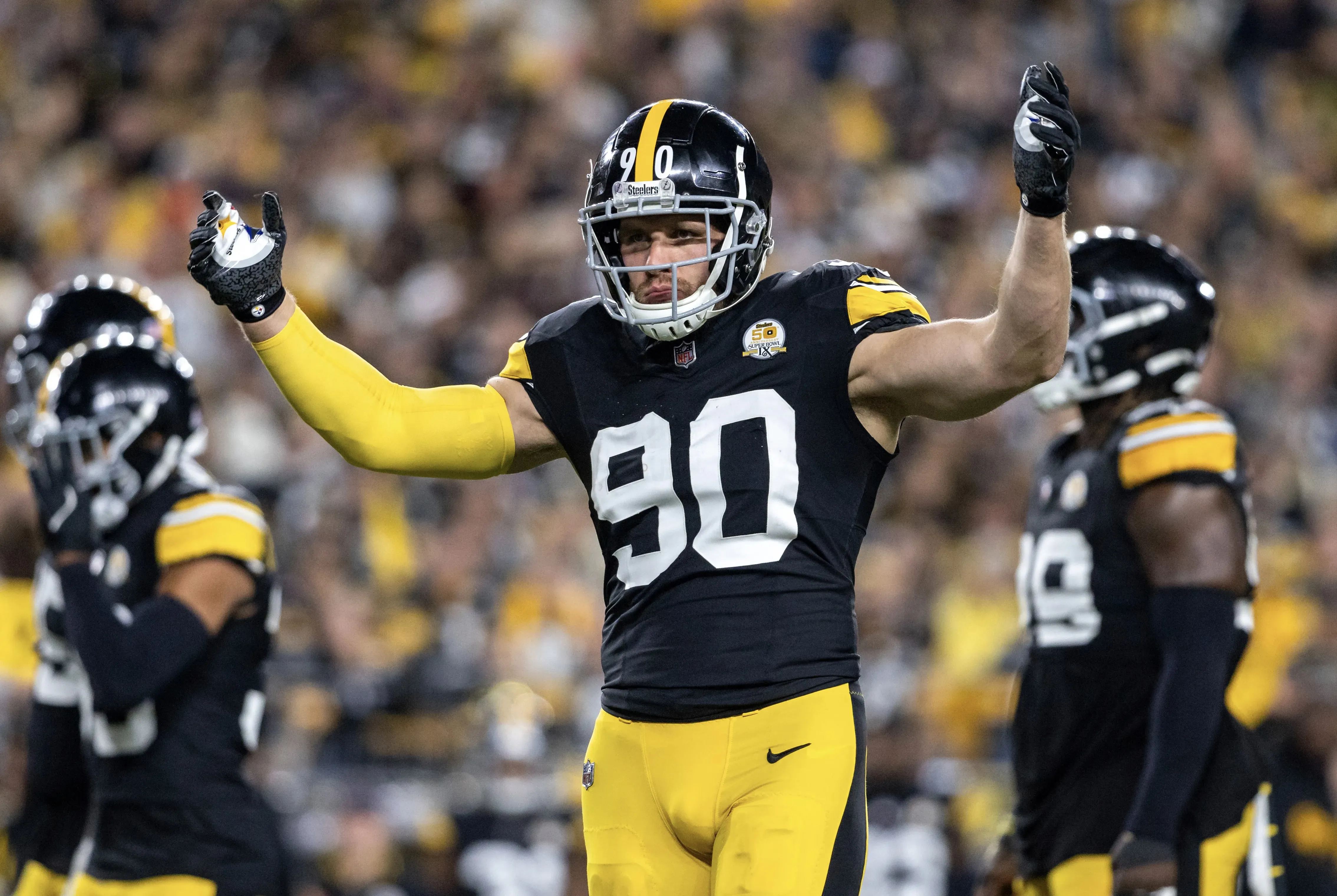 Steelers one-up Myles Garrett with record-setting new TJ Watt extension