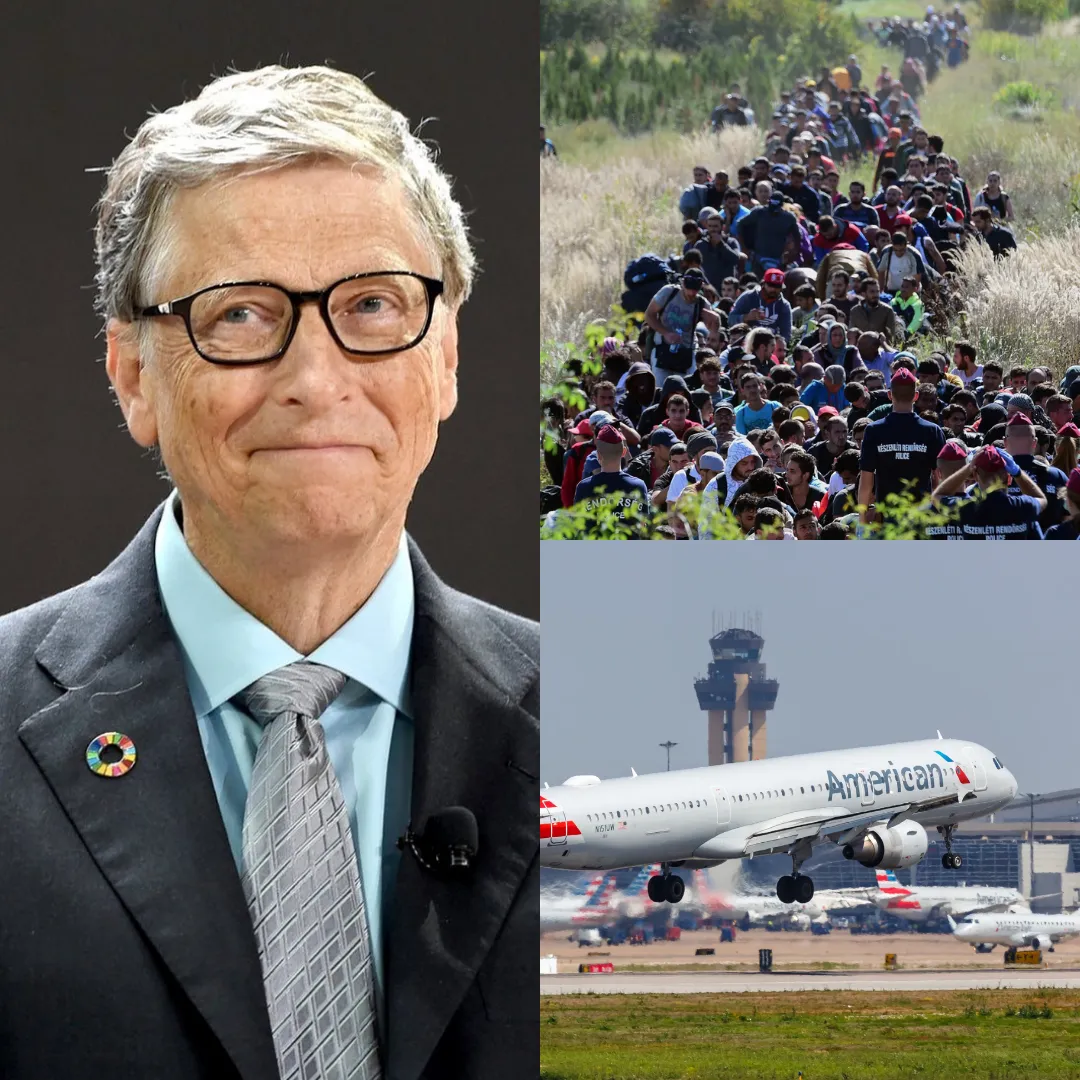 Bill Gates Funds 30 Million Dollar Mass Exodus as Trump Policy Pushes Over a Million Migrants Out of America