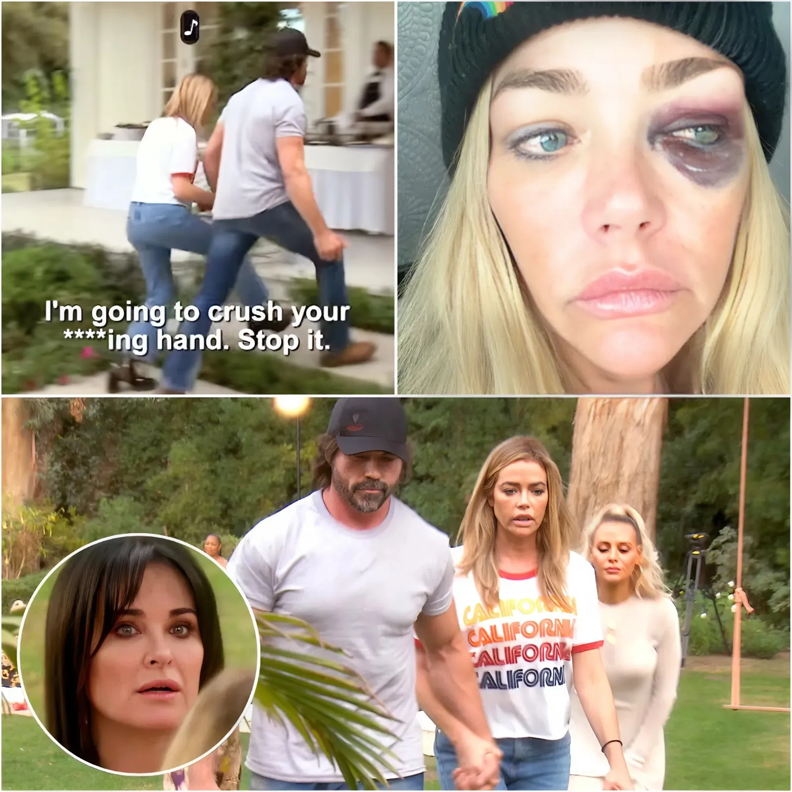 Aaron Phypers threatens to 'crush' Denise Richards' hand in horrifying resurfaced 'RHOBH' clip