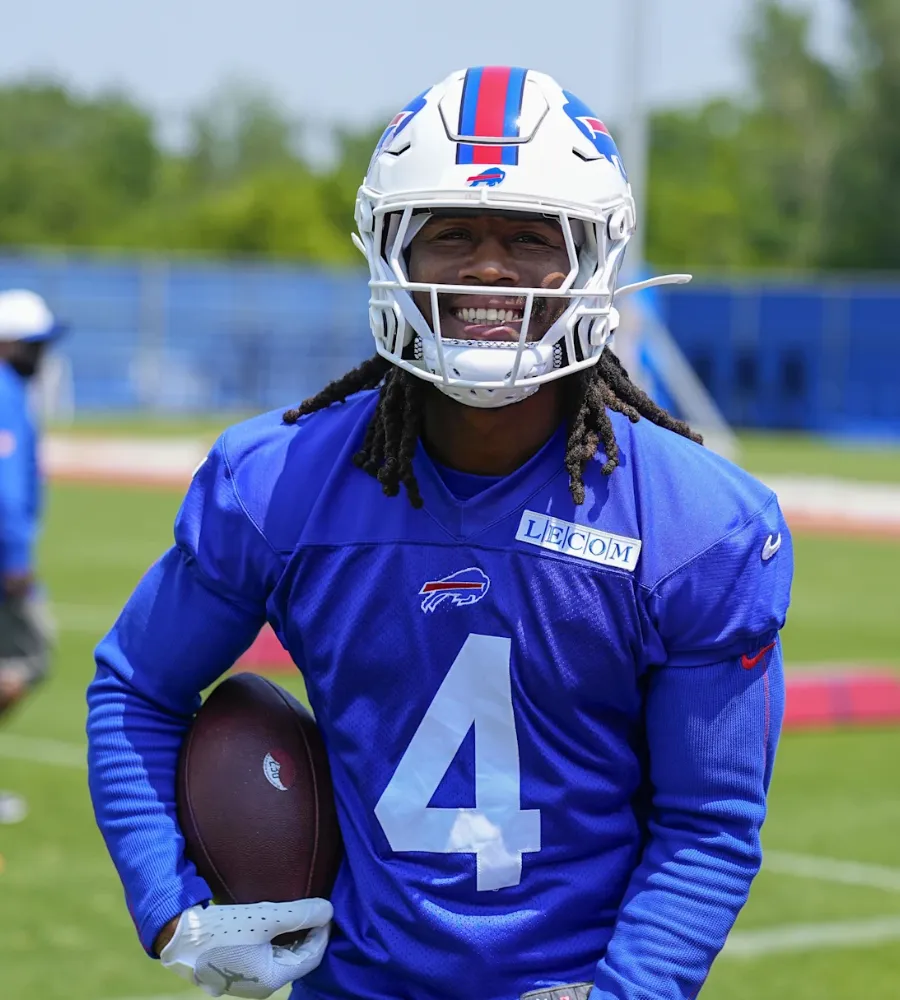 Bills' starting running back James Cook named franchise tag candidate