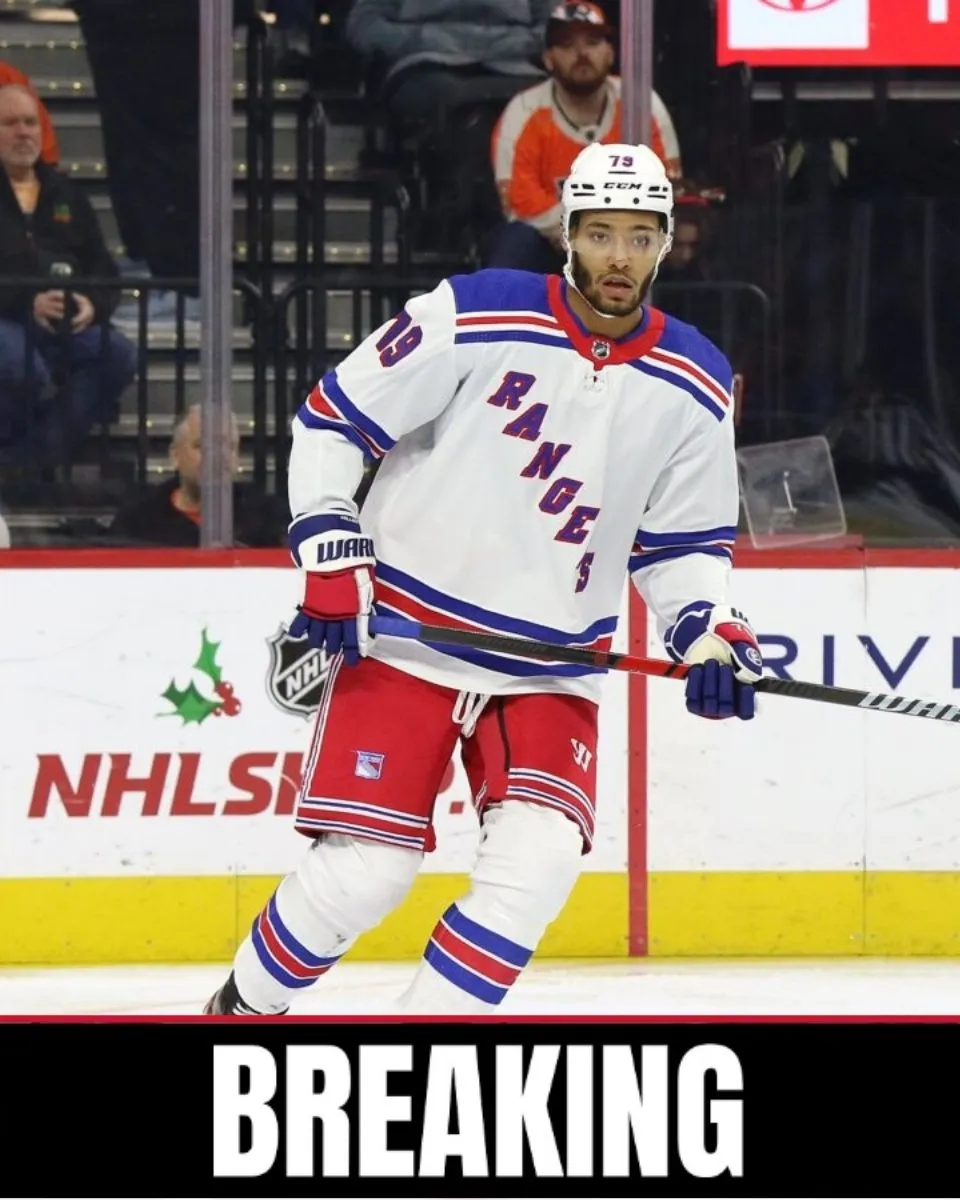 K’Andre Miller offers heartfelt goodbye to Rangers fans after trade