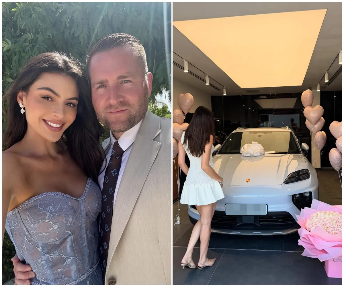 “100 roses & a Porsche key” – Love Island’s Nathalia stuns fans as her millionaire boyfriend gifts her a £97k Porsche in lavish surprise, flaunting luxury life, designer bags, and stepmom status after whirlwind romance - suong