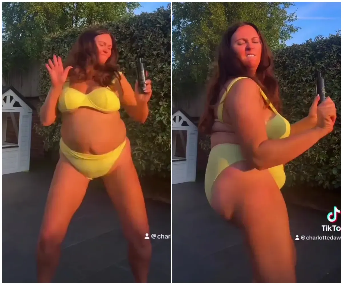 “I’m chunky but I’m happy” – Charlotte Dawson strips off to a bikini just months after giving birth and fires back at trolls with bold body confidence message as she flaunts her post-baby curves in defiant new video - suong