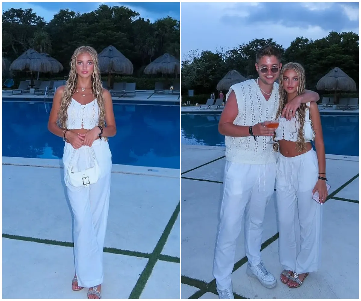 “I’m not even allowed to breathe near the documentary” – Princess Andre, 18, looks radiant on lavish Mexico getaway with stepmother Emily’s family after moving out of Katie Price’s home amid filming ban and bitter feud over her ITV reality show - suong