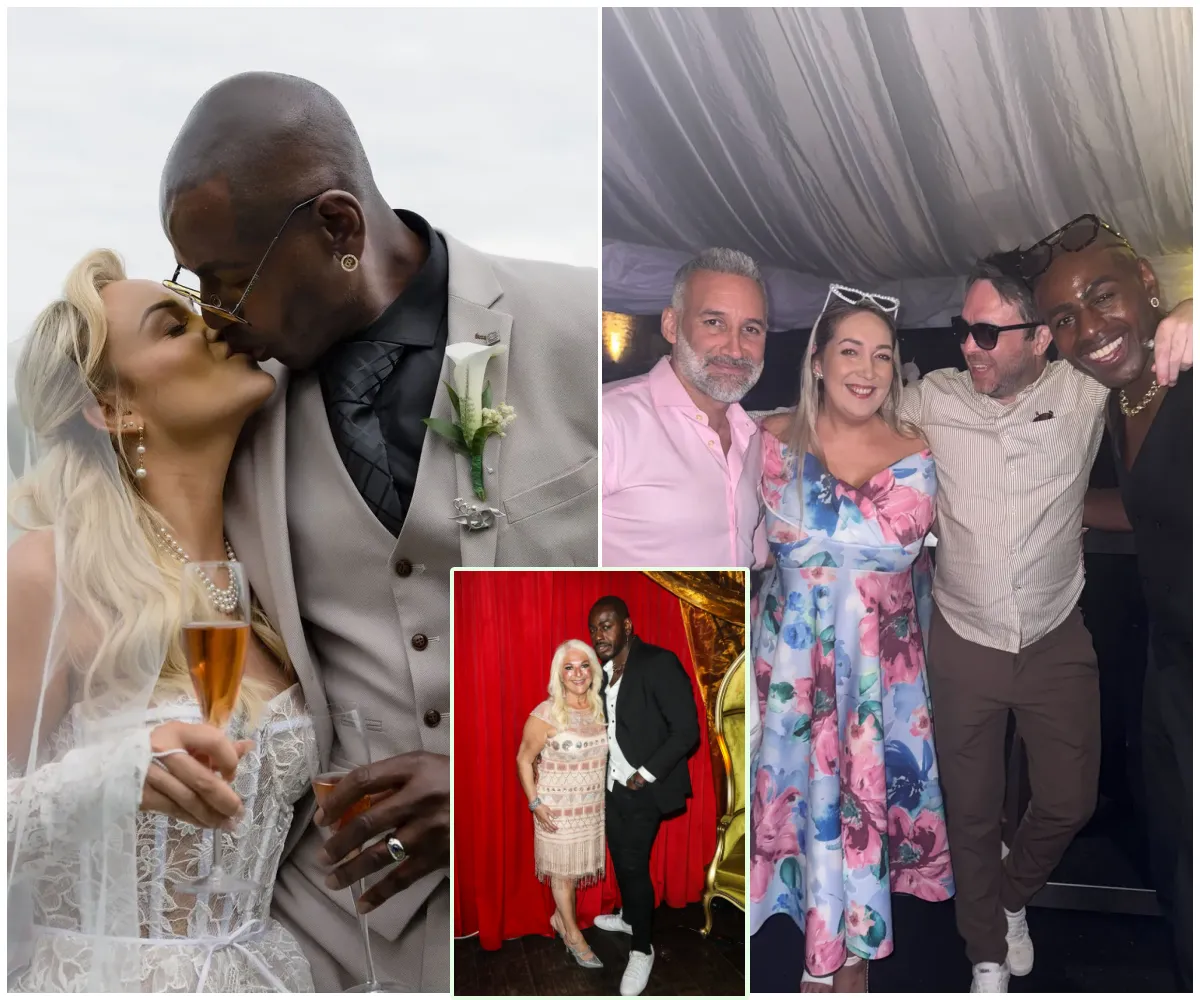 Inside Ben Ofoedu’s star-studded £100,000 wedding as he marries new fiancée Vanessa Brown — and shocks guests by bringing up ex Vanessa Feltz in his emotional groom’s speech before taking to the stage with celebrity pals - suong
