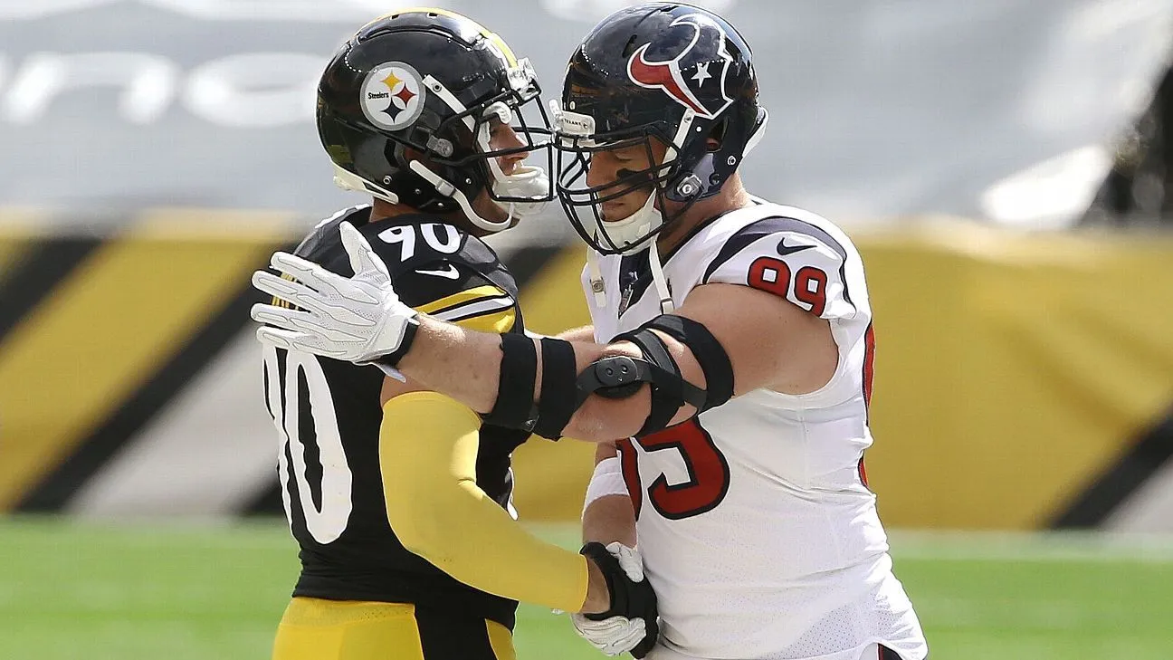 Steelers’ Massive T.J. Watt Extension Draws Hilarious Reaction From J.J. Watt