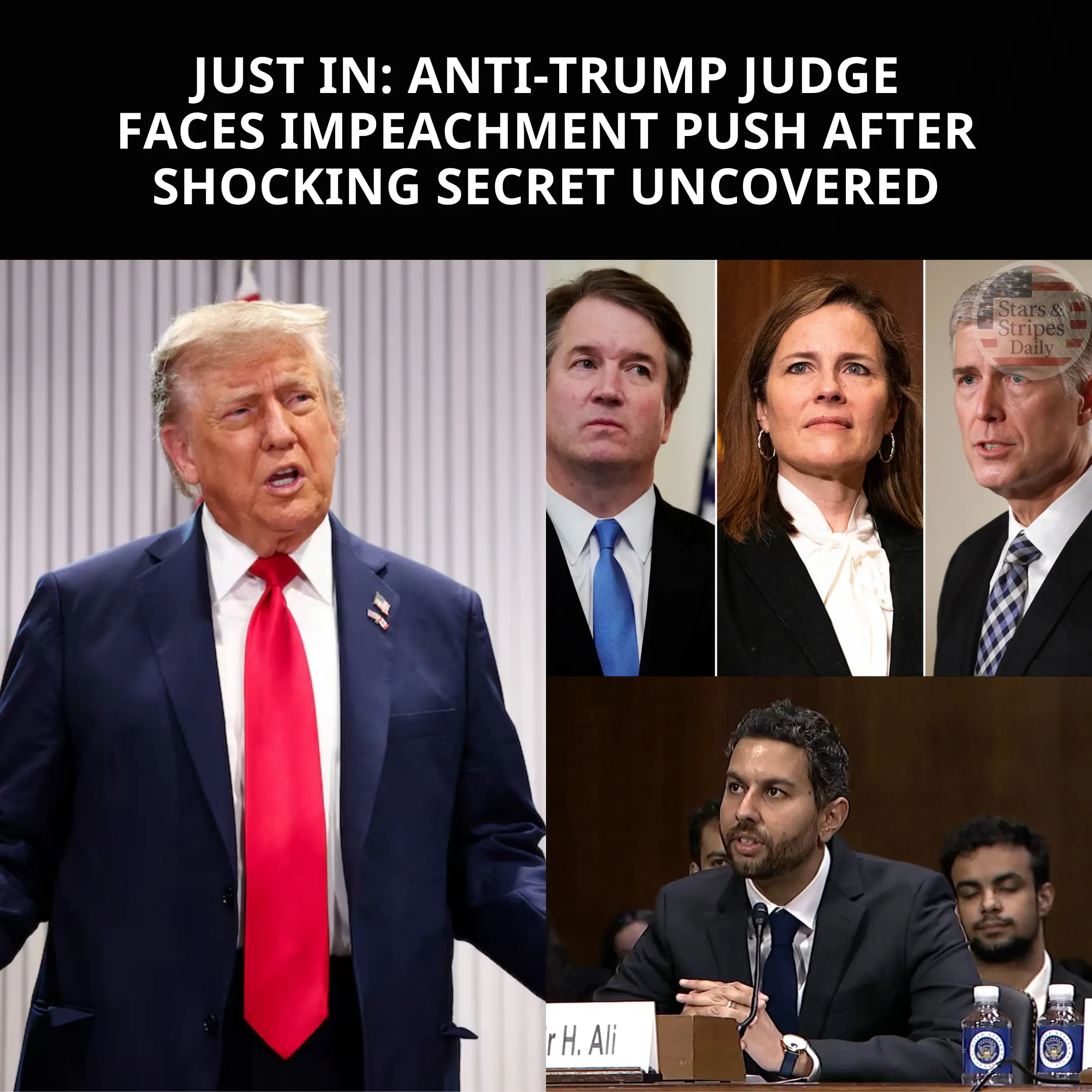 Federal Judge Blocking Trump’s Immigration Crackdown Tied to Democrat Campaigns and Chinese-Linked Group