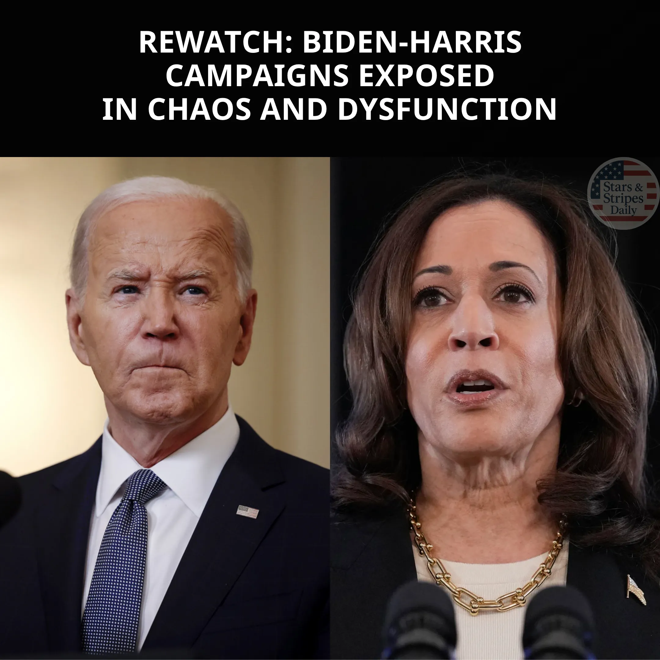 New Book Exposes Biden and Harris Campaigns as Chaotic and Hopelessly Dysfunctional