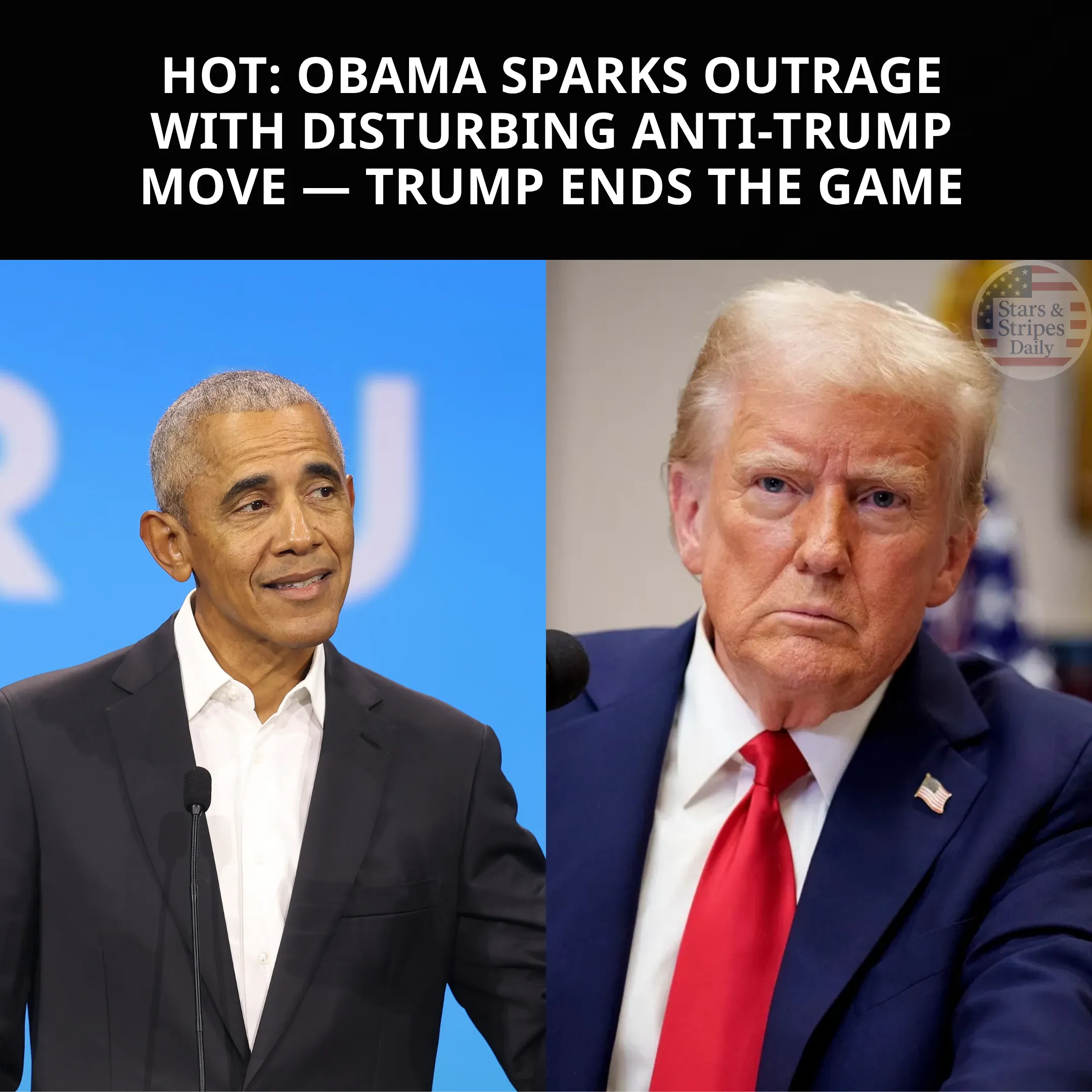 Obama Sparks Bipartisan Outrage After Blasting Law Firms and Universities for Yielding to Trump