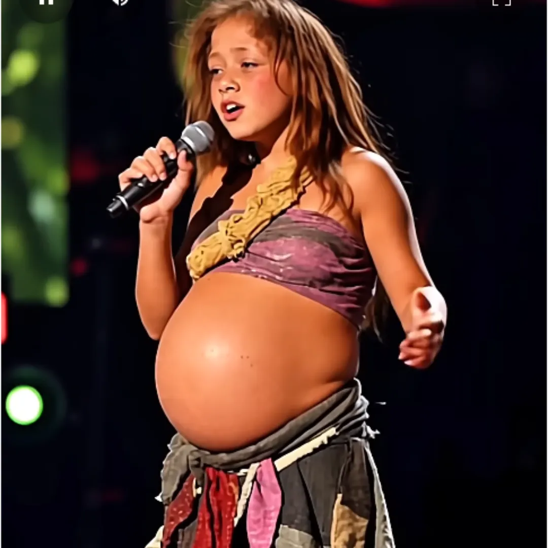 The Girl With a Pregnant Belly Sang on AGT and Exposed a Dark Hidden World