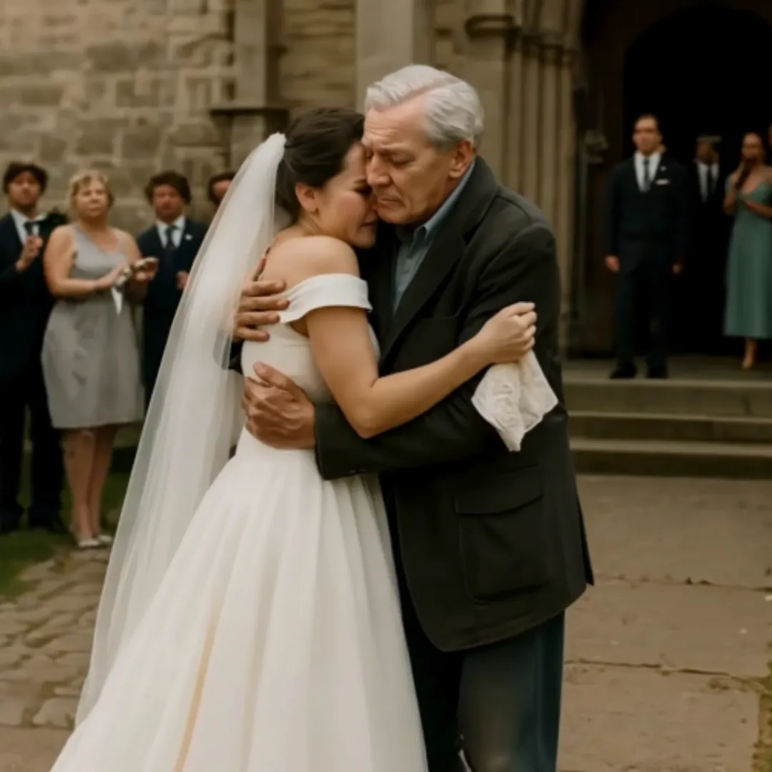 The Stranger She Fed in Silence Became the Man Who Changed Her Wedding Forever