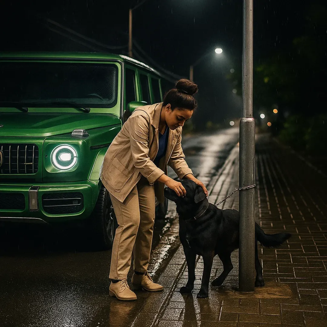 Soaked and Shivering - Until a Stranger Stopped to Save Her