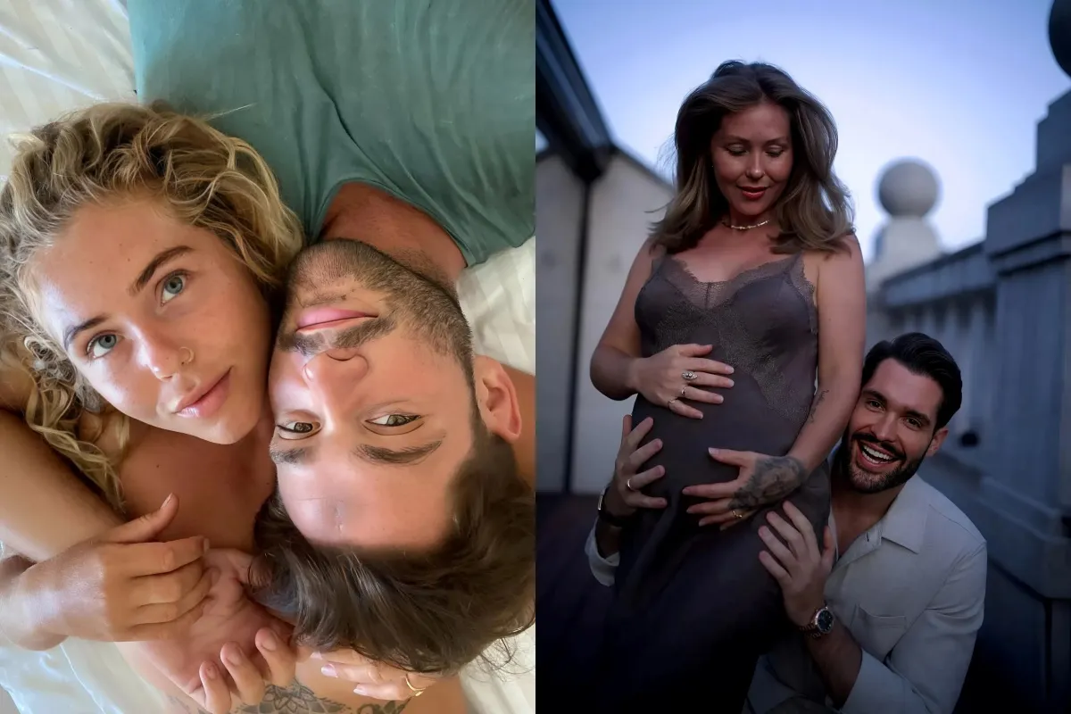 baby joy Love Island star reveals he’s going to become a dad for the first time eight years after shooting to fame on show liennhi