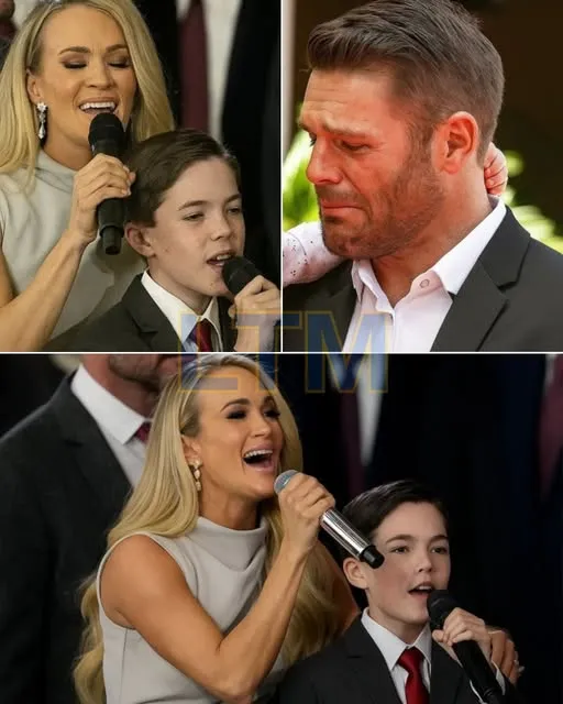 The Boy Whispered Before Singing: “Dad Is My Hero” — Carrie Underwood Brought to Tears as Her Son Sings to Mike Fisher