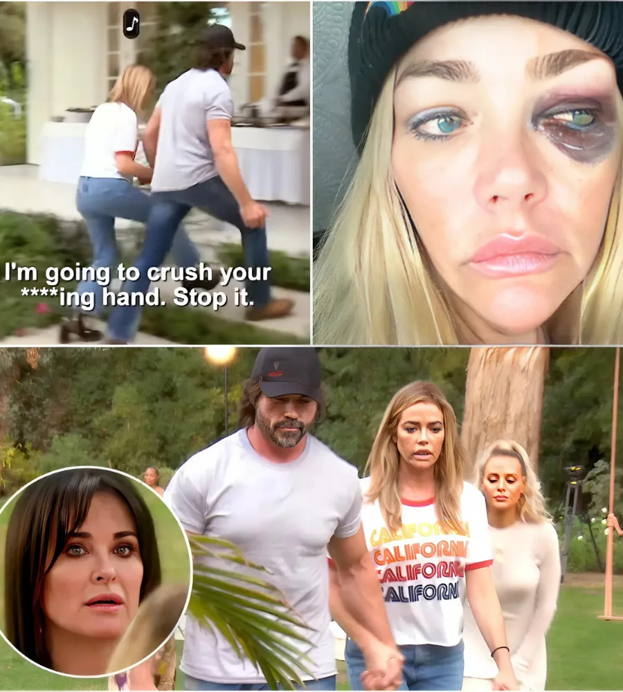His Smile Hid the Monster” — Denise Richards’ Nightmare Resurfaces as RHOBH Clip Shows Aaron Phypers Threatening to Crush Her Hand On Camera