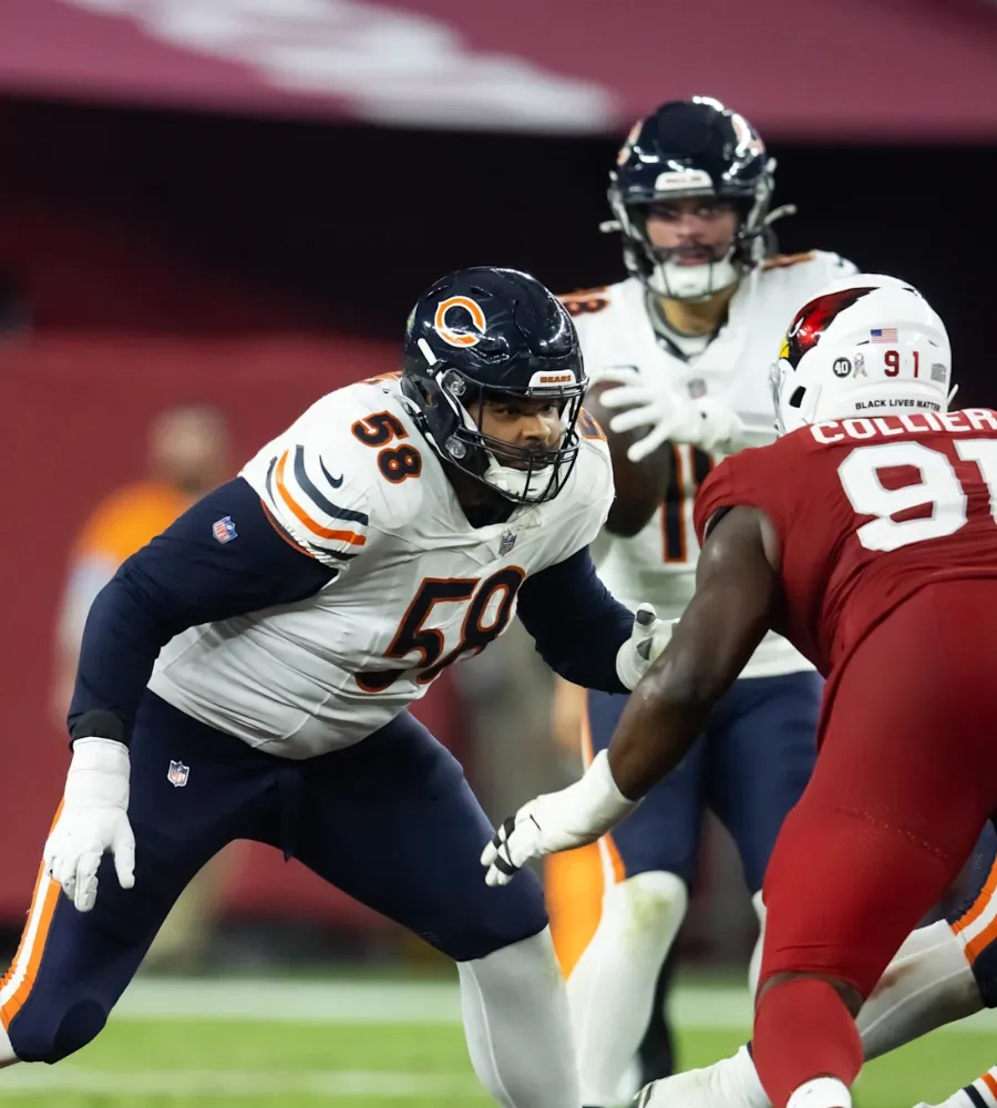 Bears offensive linemen earn top rankings from expert analyst