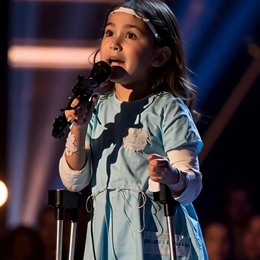 AGT Shocker: Disabled Singer's Emotional Voice Stuns Judges, Melts Hearts