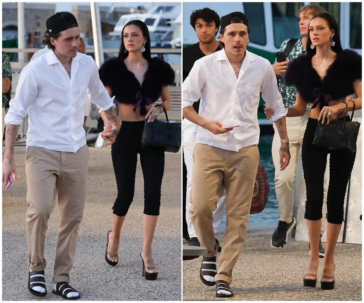 “Stony-faced amid the family fallout” – Nicola Peltz looks strained as she steps out hand-in-hand with husband Brooklyn Beckham in sun-soaked St Tropez while feud with Victoria and David Beckham shows no sign of ending - suong “Stony-faced amid the family fallout” – Nicola Peltz looks strained as she steps out hand-in-hand with husband Brooklyn Beckham in sun-soaked St Tropez while feud with Victoria and David Beckham shows no sign of ending - suong