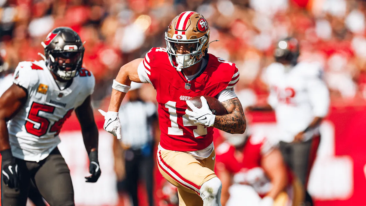 49ers put WRs Brandon Aiyuk, Ricky Pearsall on PUP list