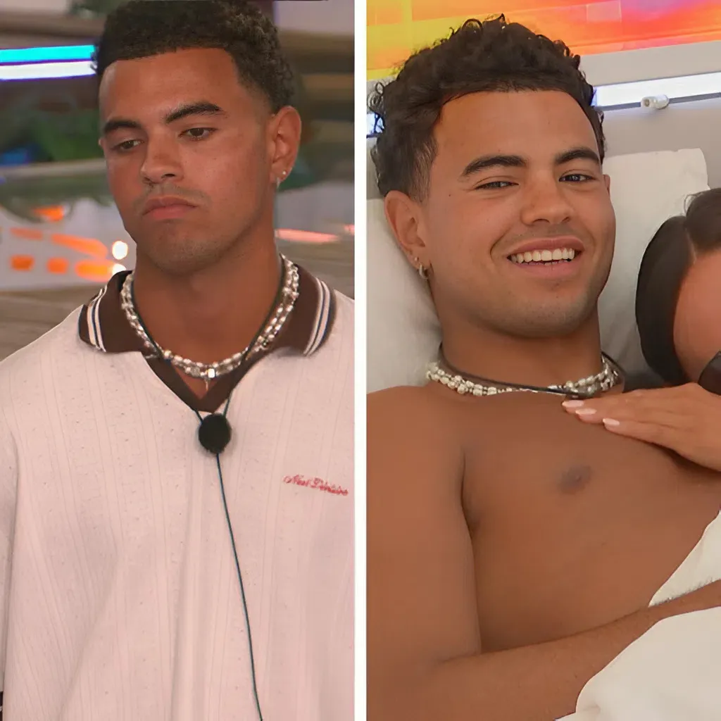Love Island's Harrison Solomon handed bizarre gift from cast after quitting show