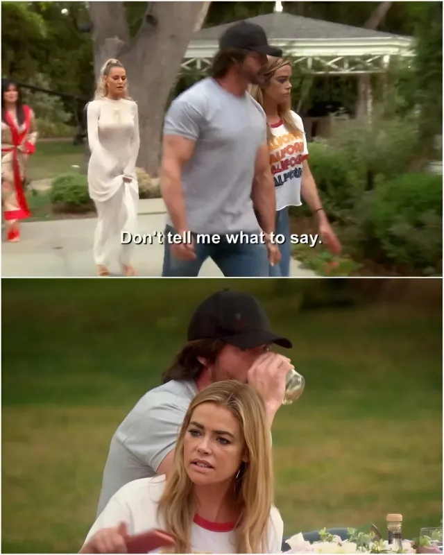 Terrifying moment Denise Richards’ husband Aaron Phypers’ ‘abuse’ was caught on camera in resurfaced RHOBH clip - lulu