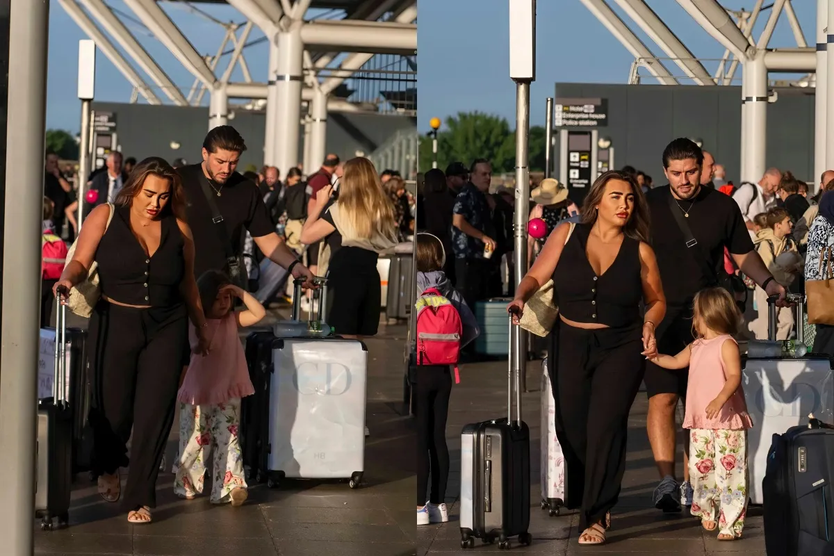 Exclusive: Lauren Goodger confirms she’s back with ex Charles Drury as they’re spotted jetting off on holiday liennhi
