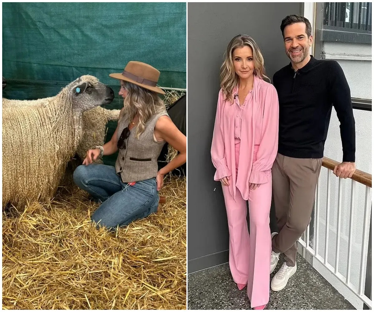 Morning Live’s Gethin Jones fuels romance rumours with Helen Skelton as he shares cheeky birthday message and a kiss emoji — after cosy spa trips, charity nights out and whispers their friendship has ‘turned romantic’ - suong