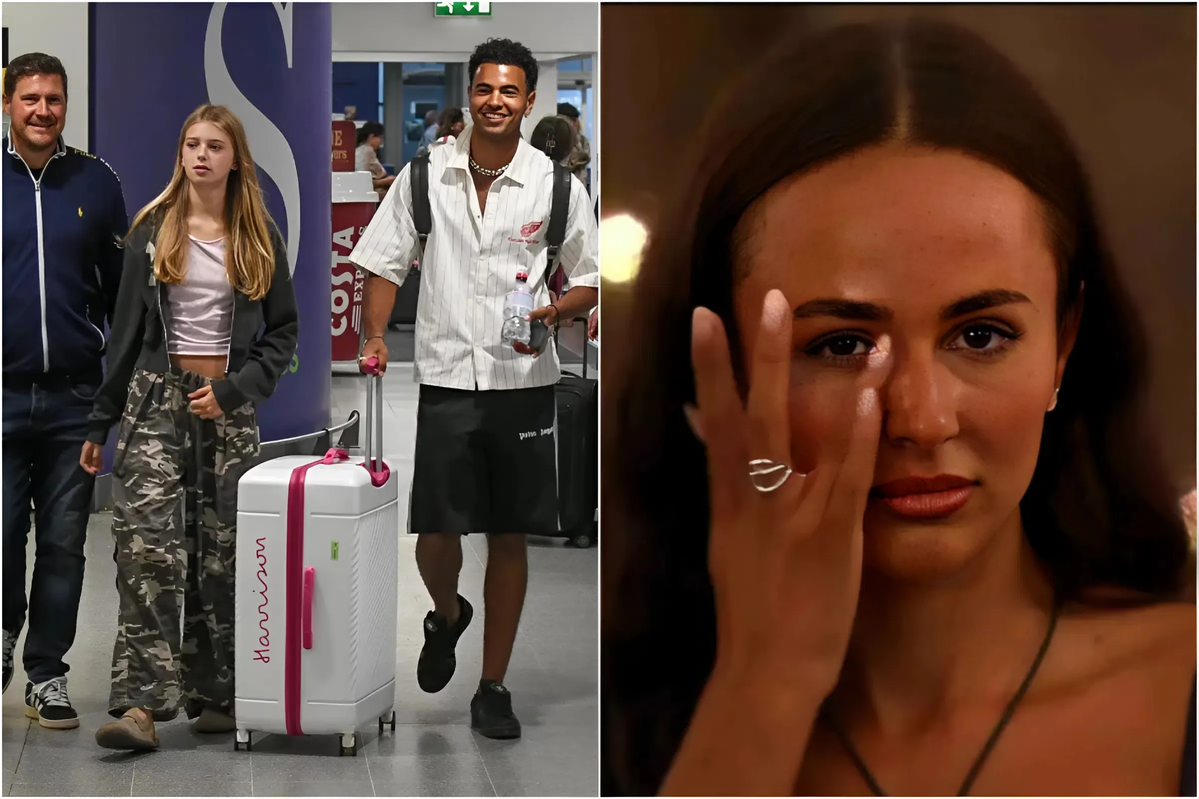 Love Island’s Harrison Returns to the UK After Leaving the Villa – But Lauren Is Missing trucc
