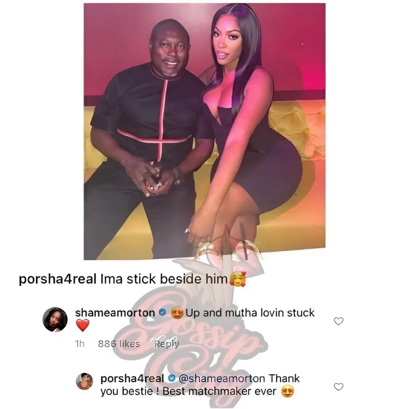 PHOTO – Old Post of Porsha Williams Calling Shamea Morton the “Best Matchmaker” During Her Romance With Simon Guobadia Resurfaces After RHOA Reunion Denial ngocc