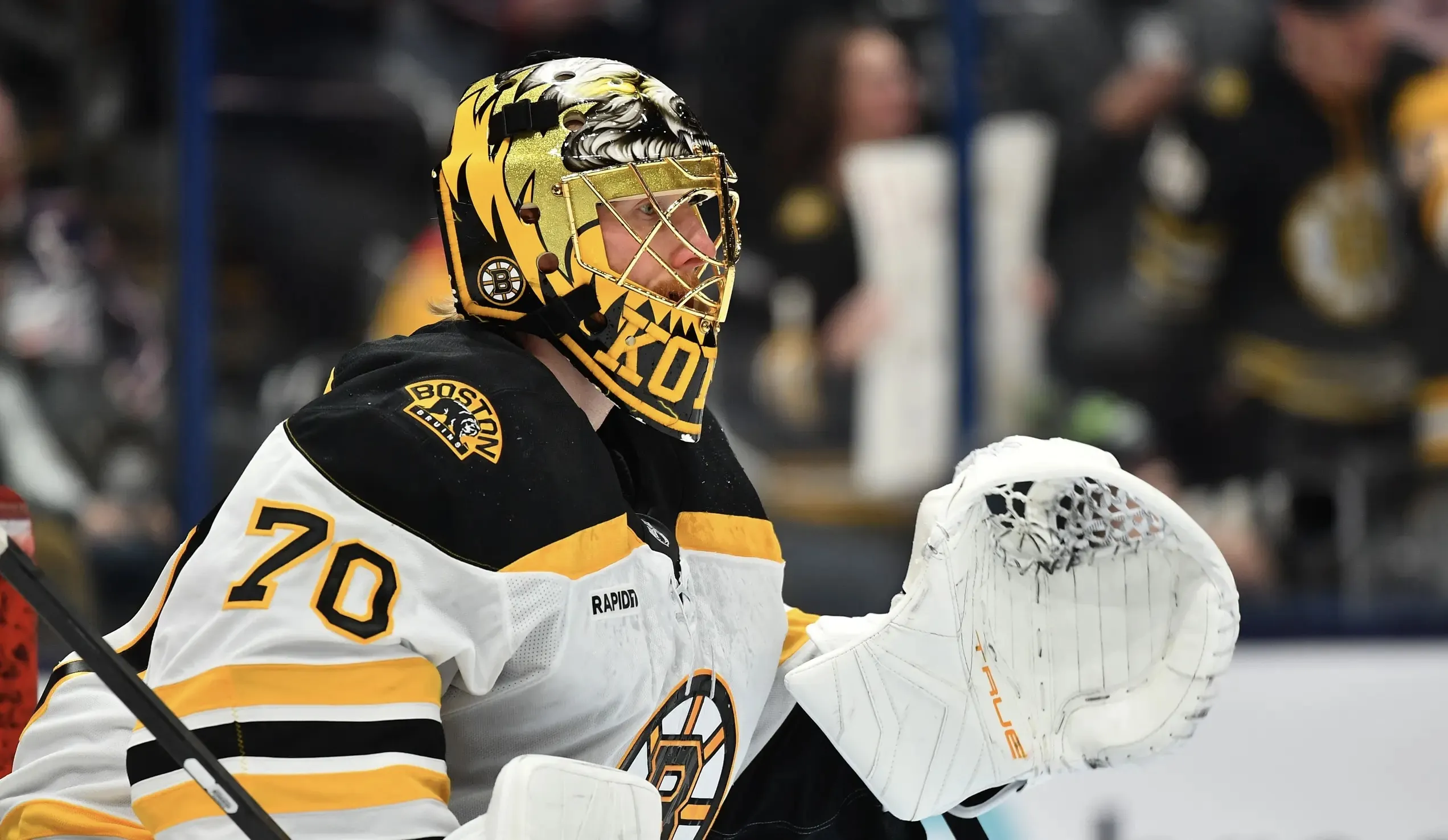 3 trade destinations for Bruins' goaltender Joonas Korpisalo