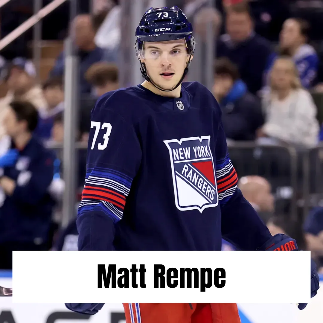 Matt Rempe Transforms From A Player To A Counselor At Rangers Summer Camp