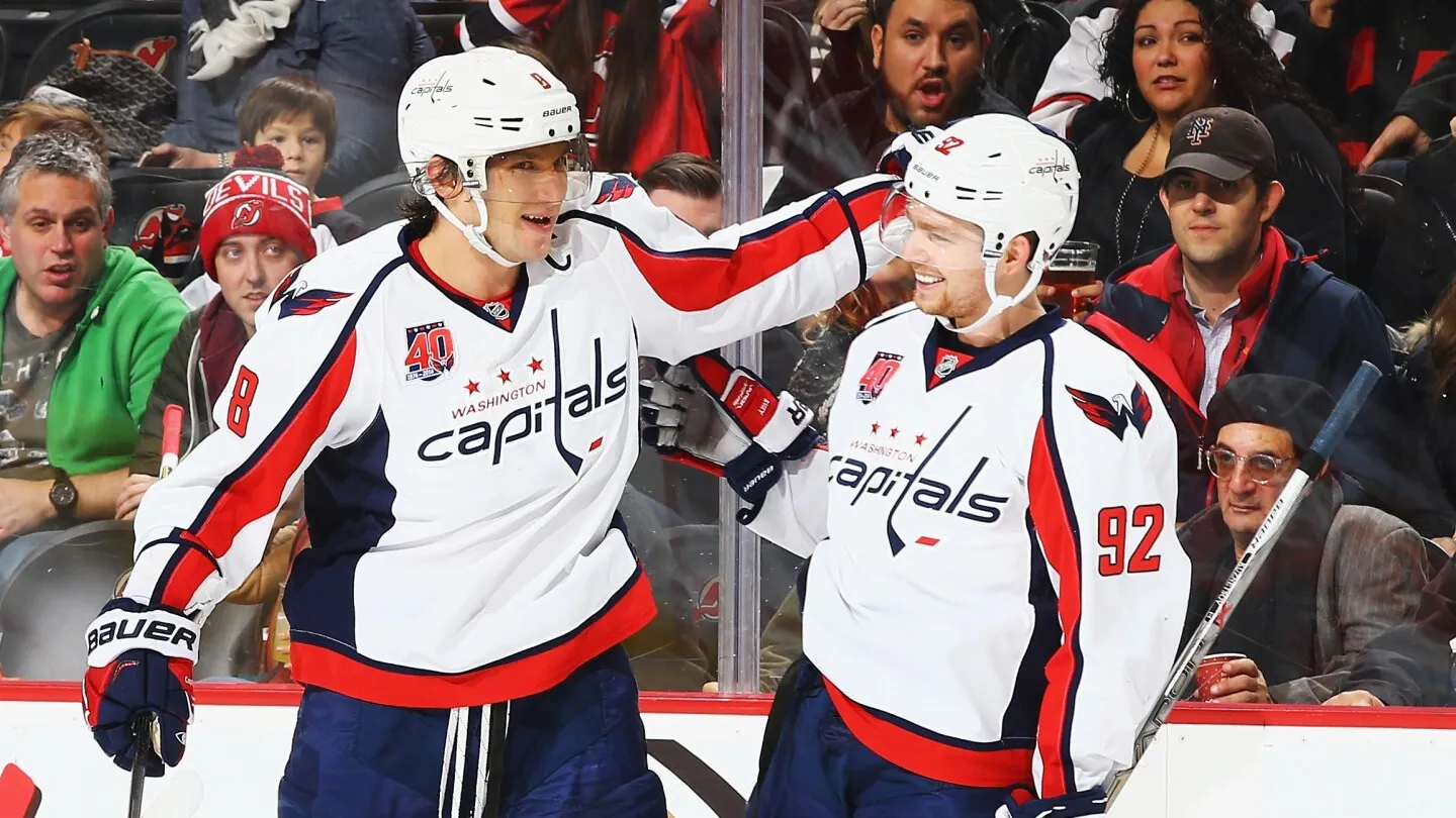 Alex Ovechkin on whether Evgeny Kuznetsov could return to the Capitals this summer: ‘He has his own head on his shoulders. I’m not a manager.’