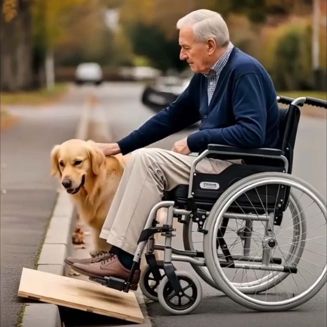 Four-Legged Angel: Smart Dog's Sidewalk Help Warms Hearts in Viral Film