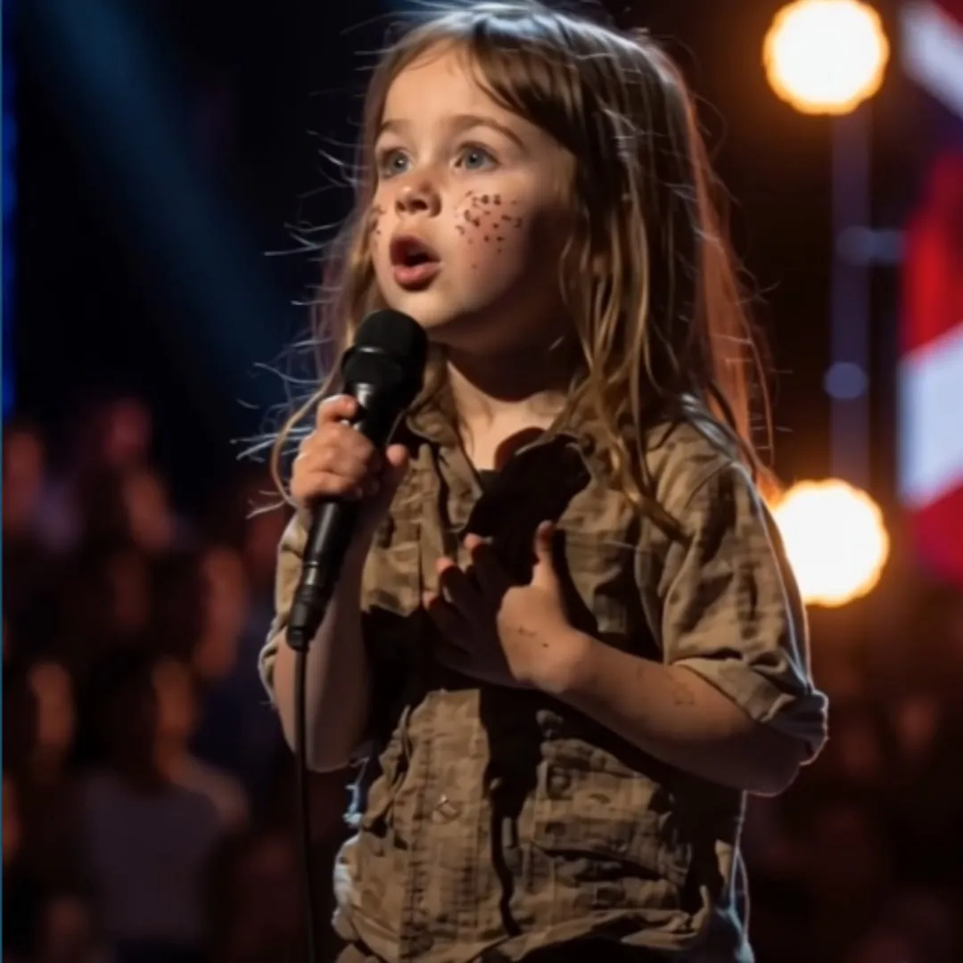 A Poor Hungry Baby Sang With Pure Innocence And Left The AGT Judges Amazed