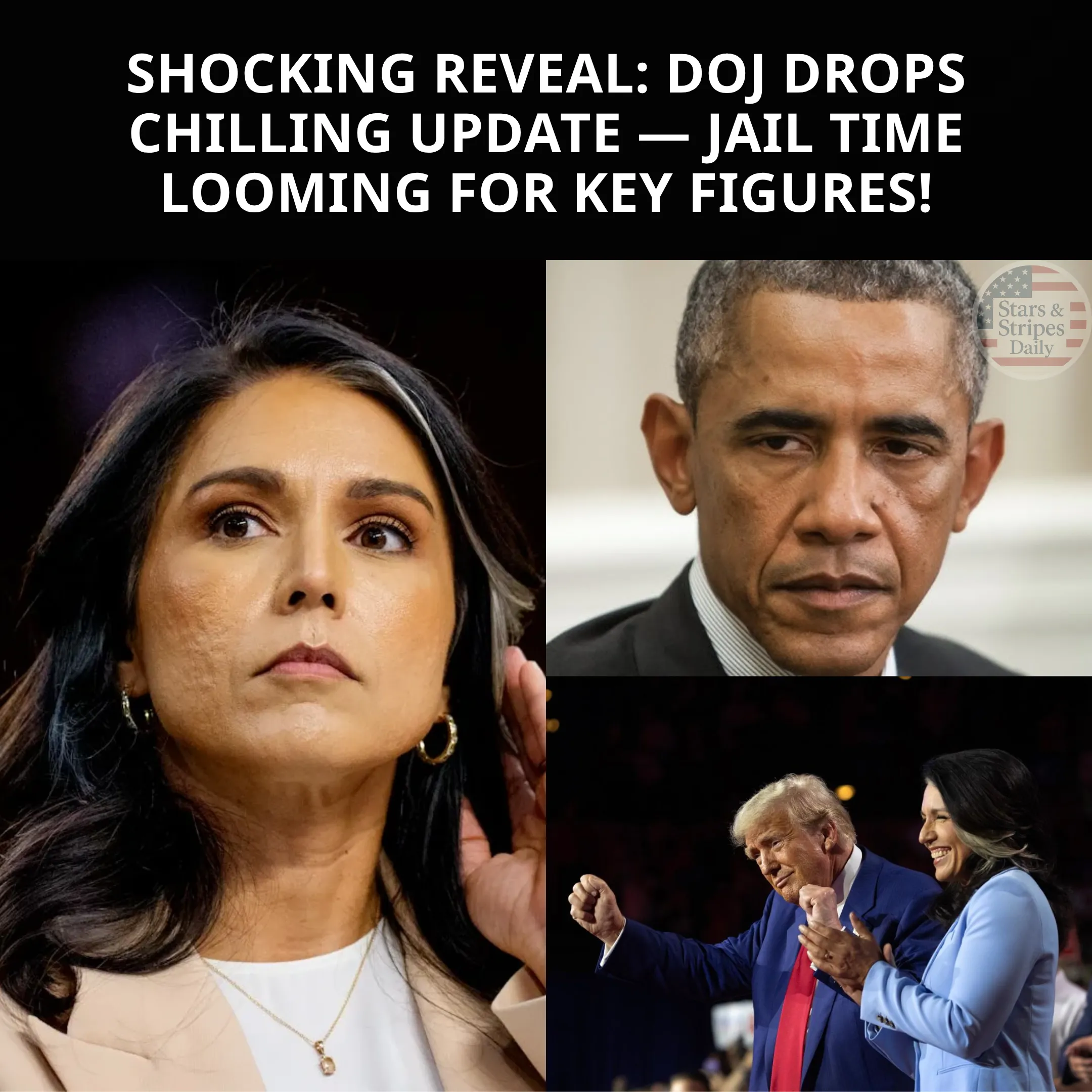 DNI Tulsi Gabbard Releases Memo Proving Obama Officials Knew Russiagate Was False