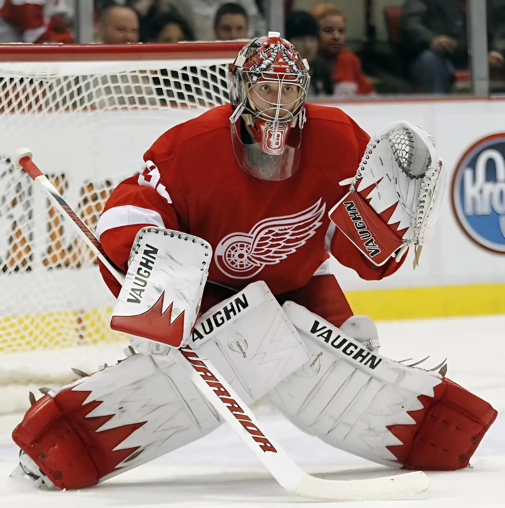 Flashback: Red Wings' Jimmy Howard Goes After Sidney Crosby At Joe Louis Arena