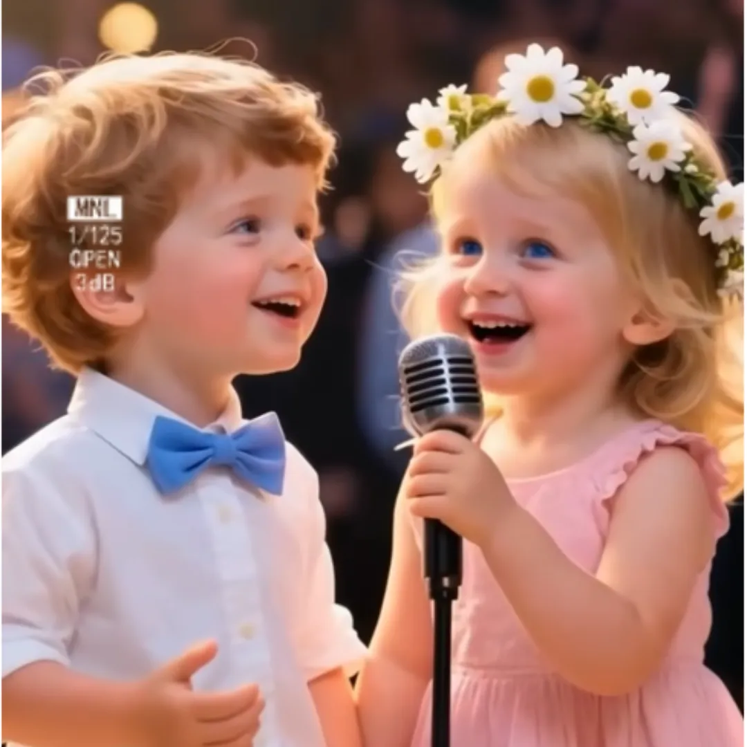 The Sweetest Moment on AGT Stage: Two Little Stars Hold Hands and Sing Together
