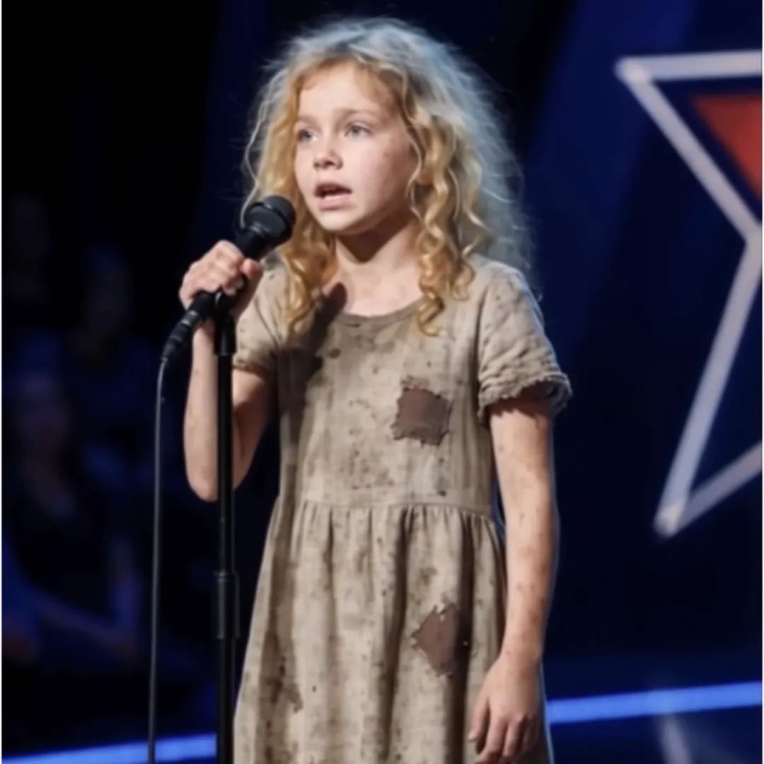 Barefoot Girl in a Worn Dress Moved AGT to Tears with Her Voice