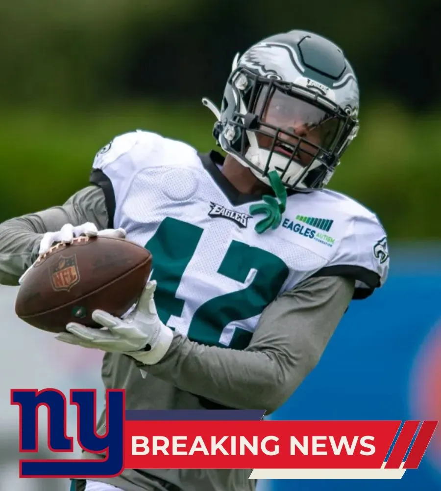 Giants Sign Former Eagles Draft Pick at Start of Training Camp: Report