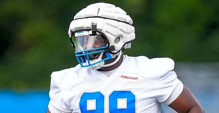 Brodric Martin Leaves Lions' Tuesday Practice Early