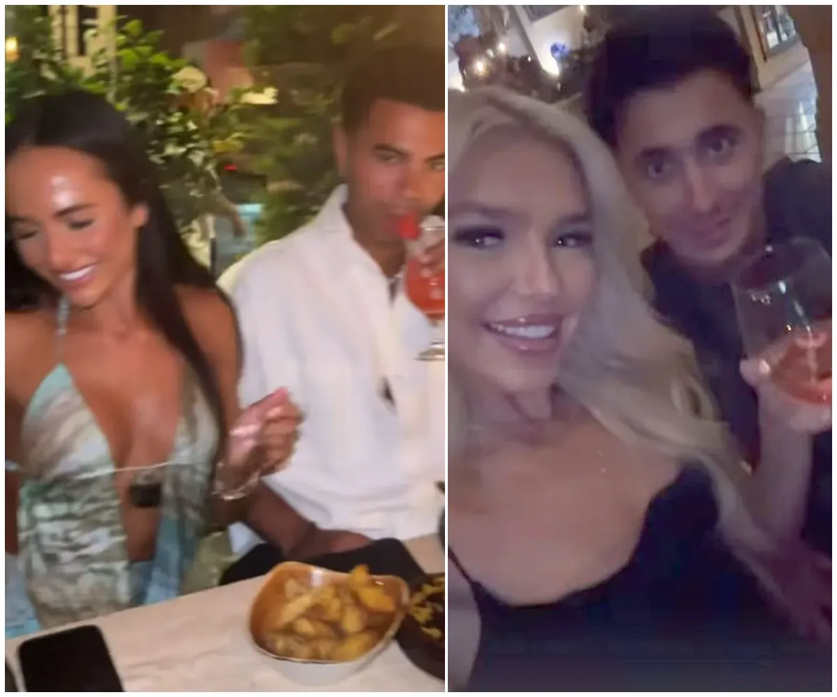 ‘The spark between us was crazy…’ — Love Island’s Harrison and Lauren pack on the PDA during romantic double date with dumped Islanders just days after his shock villa exit and backlash over ‘scripted’ apology - suong