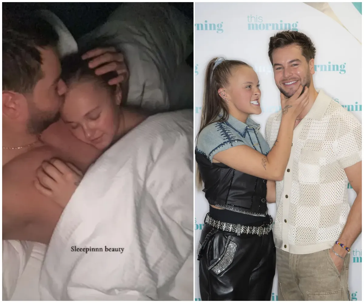 ‘She calls my balls Jimmy and Timmy…’ — Chris Hughes shocks fans with x-rated confession about his romance with JoJo Siwa as he declares her ‘the love of my life’ and lifts the lid on their steamy connection behind closed doors - suong
