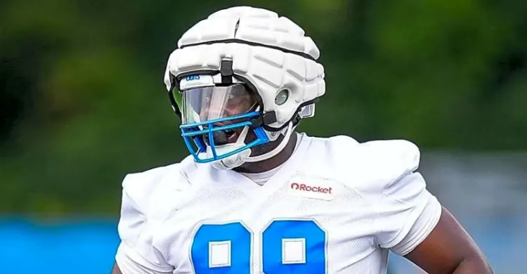 Brodric Martin Leaves Lions' Tuesday Practice Early Brodric Martin Leaves Lions' Tuesday Practice Early