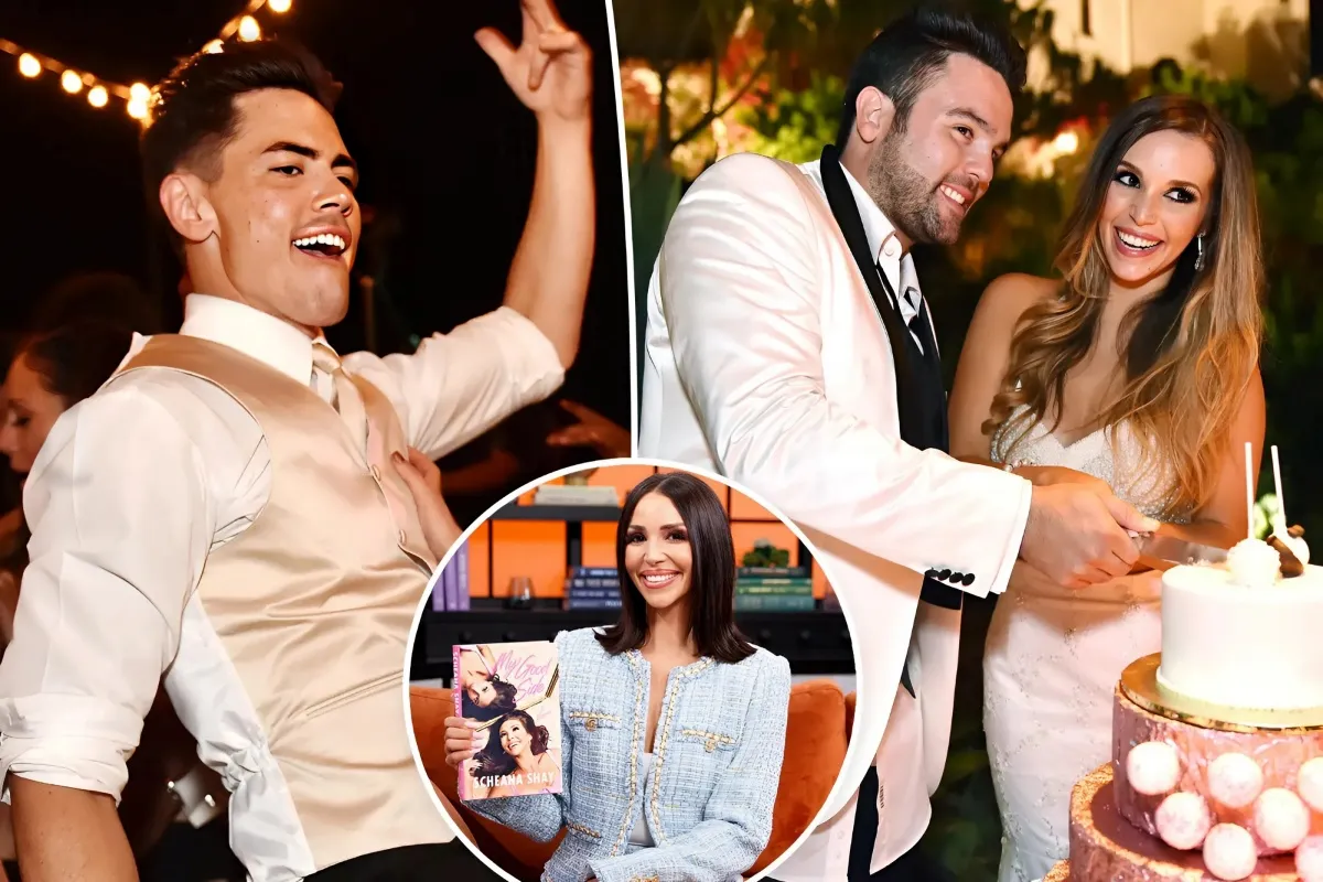 Scheana Shay's Shocking Revelation: Tom Sandoval Allegedly Gave Her Ex Ecstasy on Their Wedding Day, Describing a Troubling Encounter - lulu