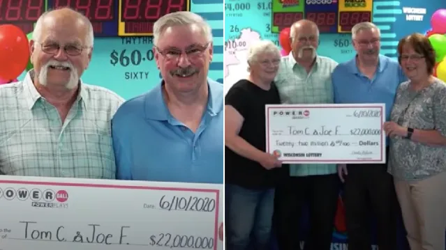 He promised his friend he’d split the cash if he won the lottery. He’s doing just that with his $22 million jackpot