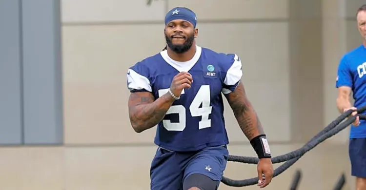Sam Williams brought to tears in return to Cowboys training camp
