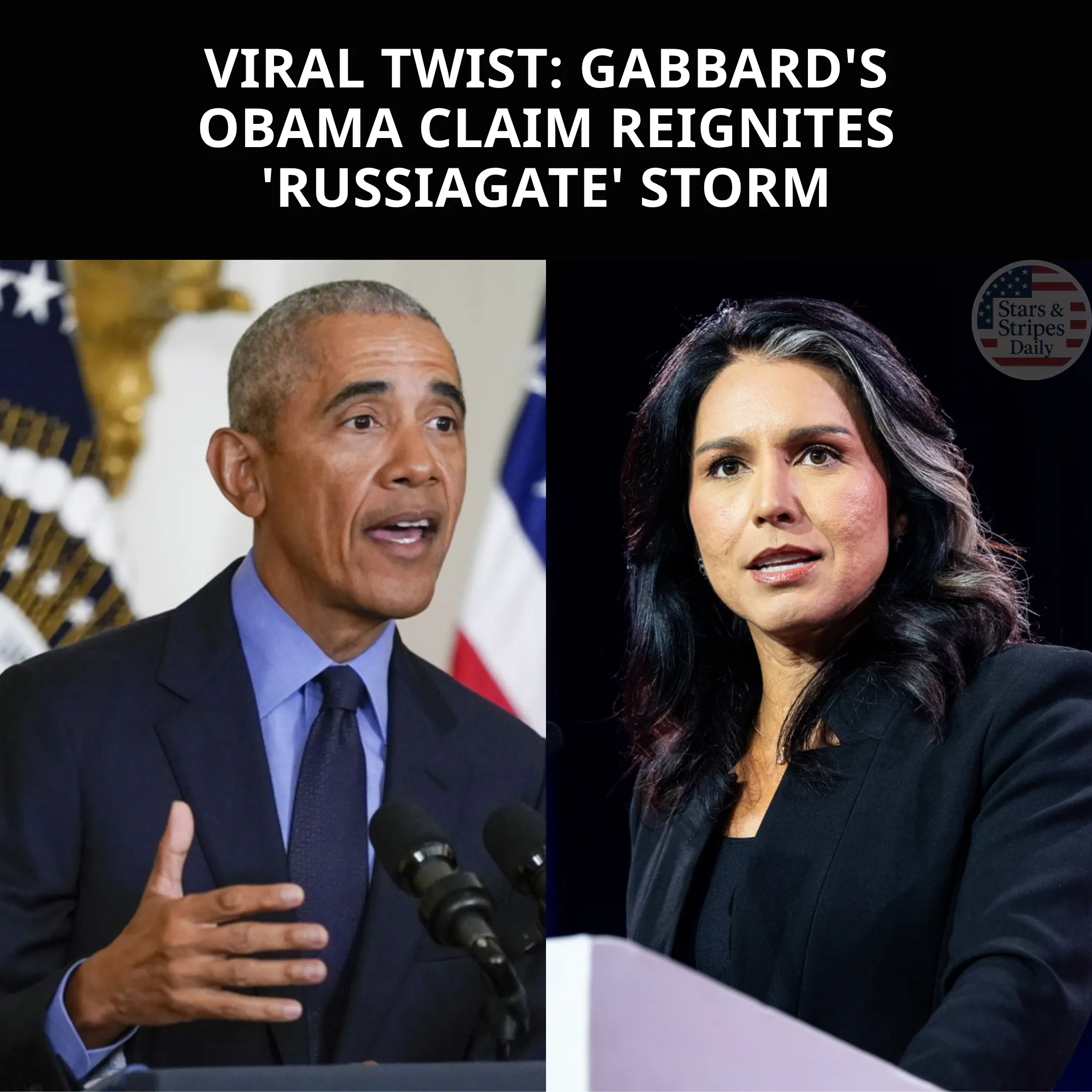 Gabbard Reveals Russiagate Whistleblowers Are Coming Forward With Explosive Claims Against Obama-Era Officials