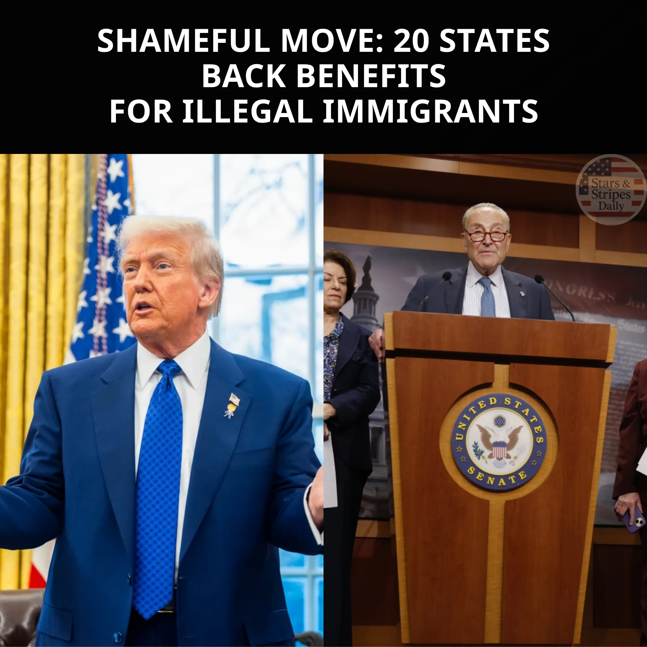 20 States Sue Trump to Restore Illegal Immigrants’ Access to Healthcare, Education, and Welfare Benefits