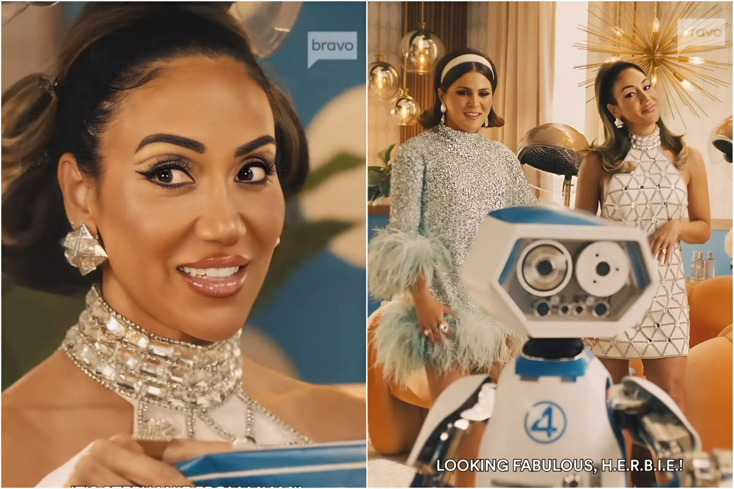 Reality Stars Melissa Gorga and Stephanie Shojaee Unite for Epic Fantastic Four Movie Promo! trucc