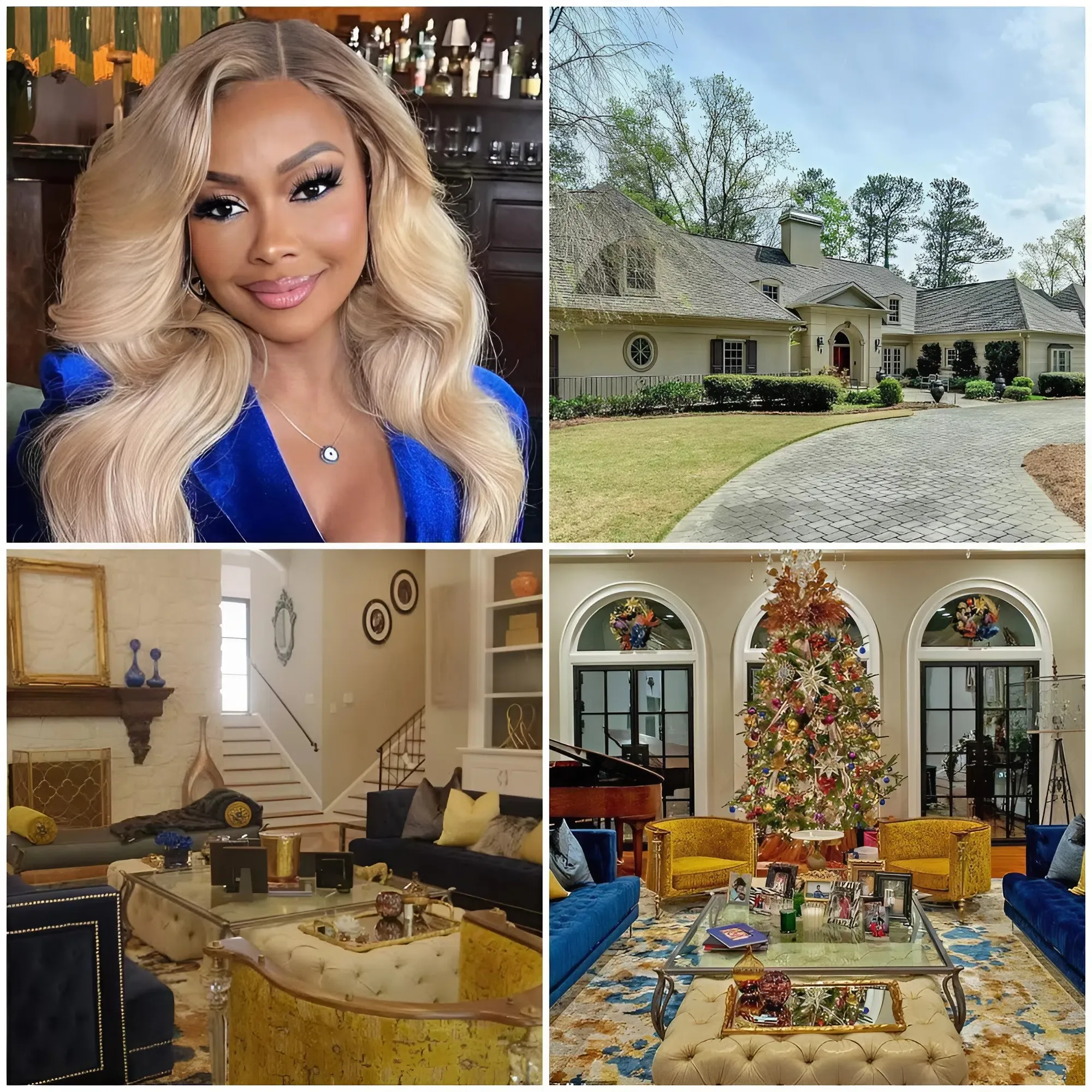 "Inside Phaedra Parks’ $3.7 Million Fortress: A Jaw-Dropping Tour of Her 10,000 Sq. Ft. Buckhead Estate Featuring a ‘Versace Patio,’ Italian Villa-Inspired Kitchen, and Steampunk Glam!"